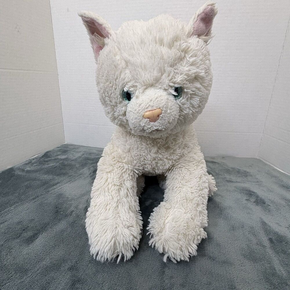 Build A Bear Promise Pets White Himalayan Cat Plush Stuffed Animal plush toy